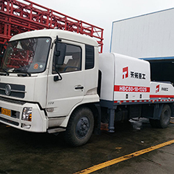 混凝土车载泵，车载混凝土地泵，车载拖泵