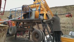 39米小型泵车价格，多少钱一台？客户验收打自拌料混凝土