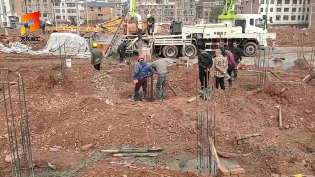 泵车施工中的细节