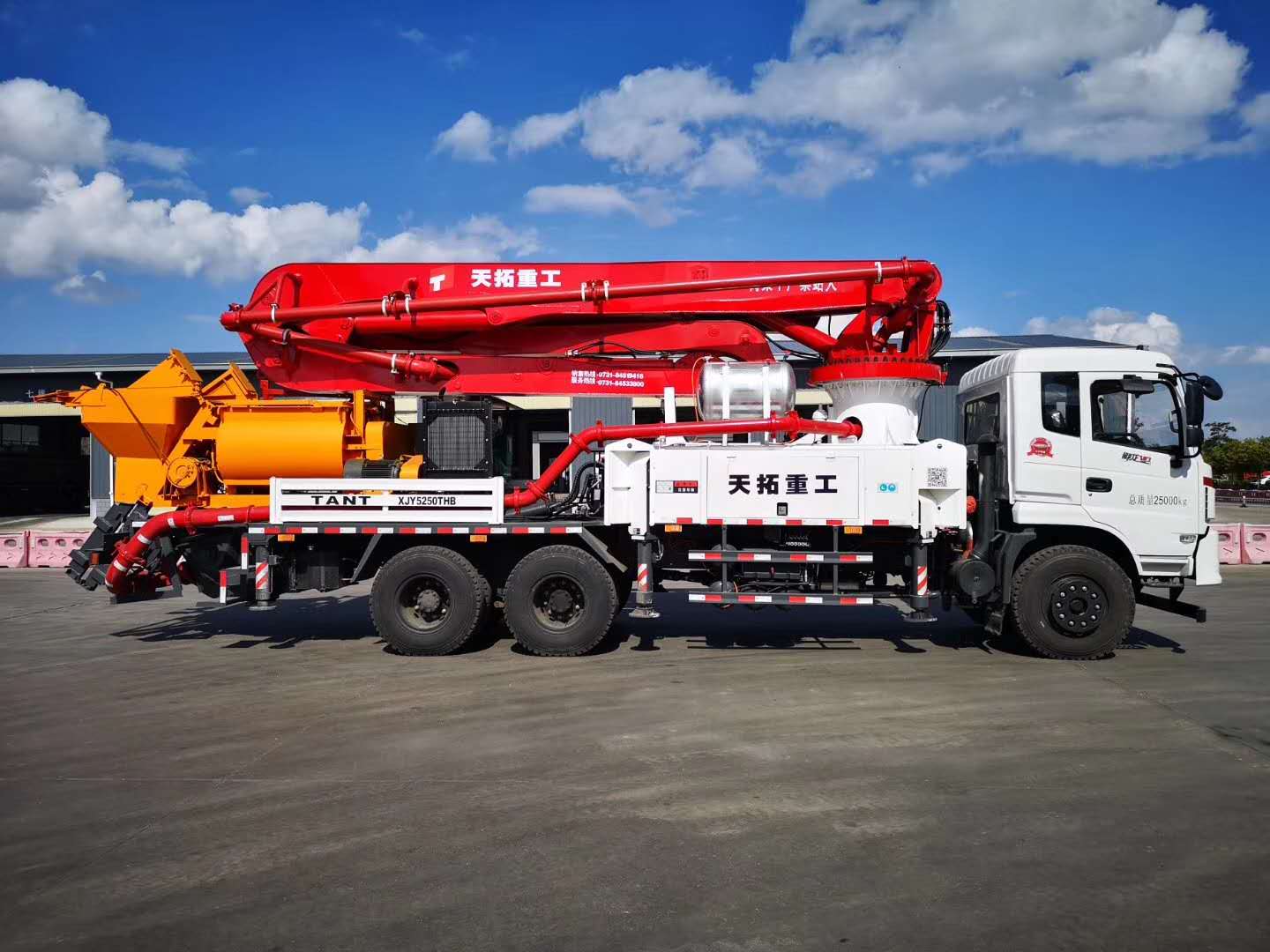 搅拌天泵一体机--打工族回农村创业的好选择