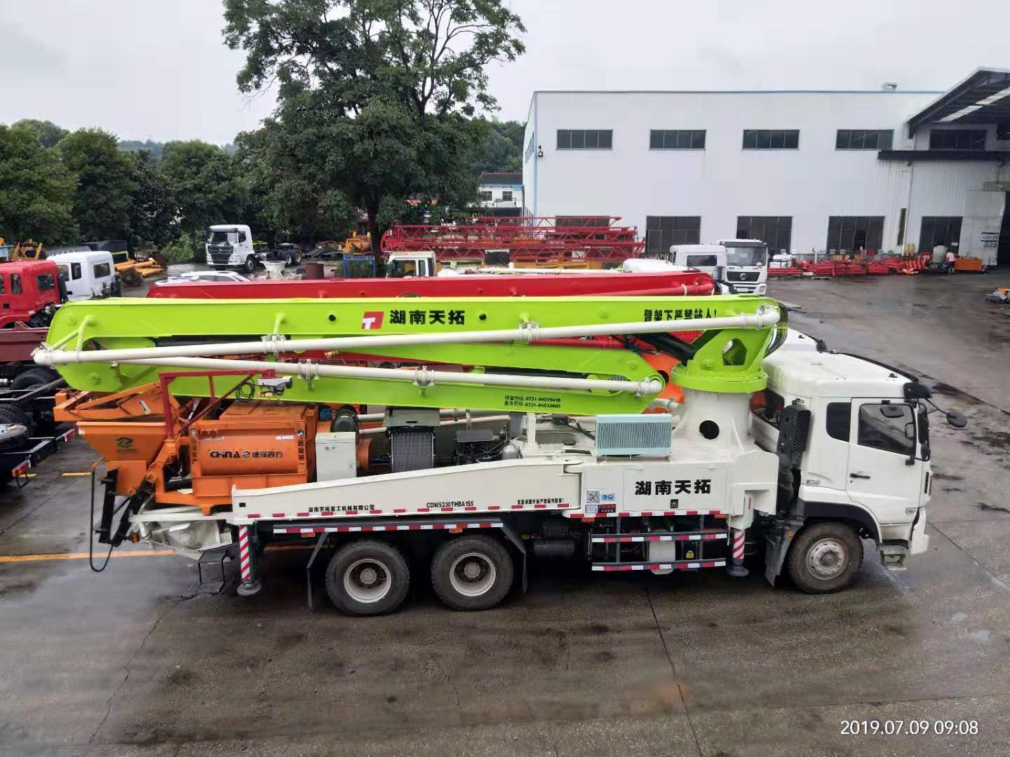 如何预防搅拌一体泵车、搅拌天泵堵塞？搅拌天泵价格？