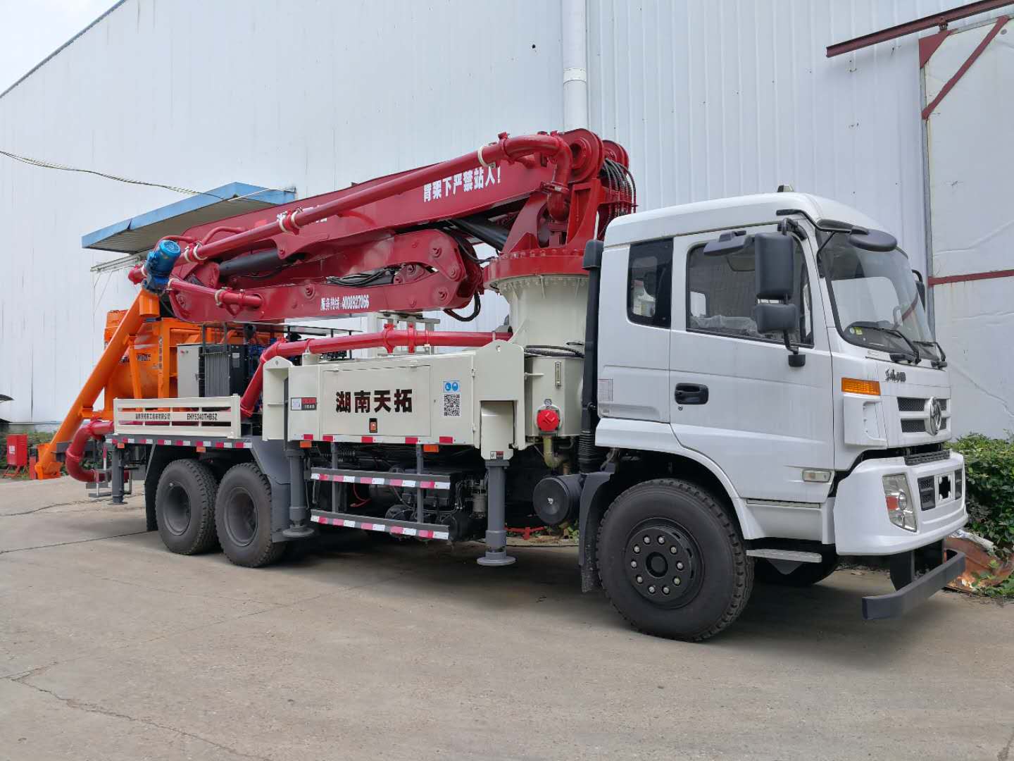 搅拌天泵农村建房“铁饭碗”