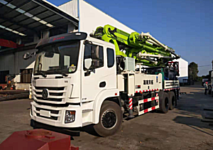 35米混凝土泵车、搅拌天泵一体机成为农村建筑机械一颗新星！